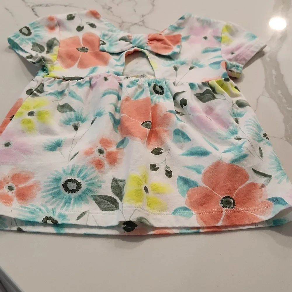 Carters 2T floral shirt
